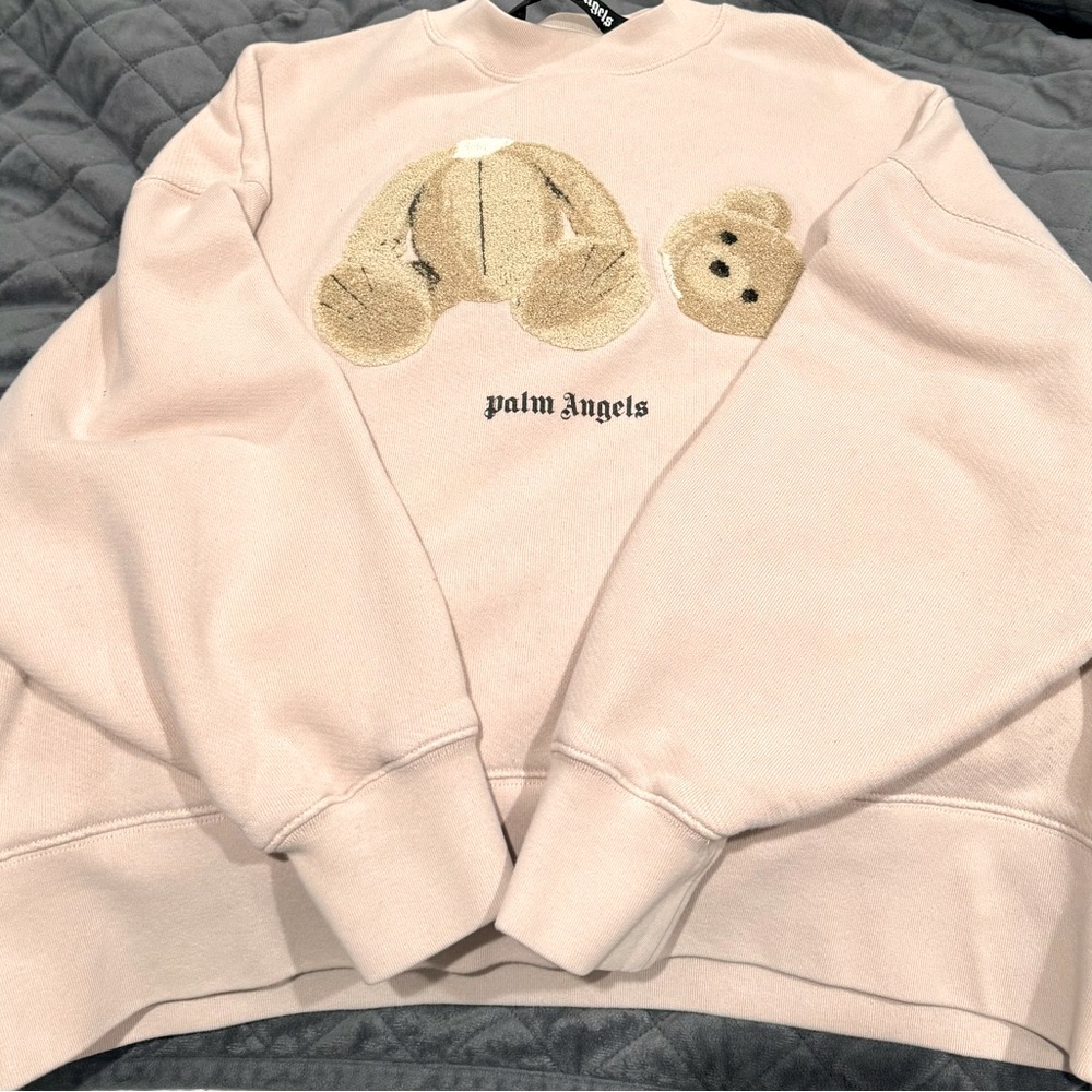 Crew Neck Palm Angels Sweatshirt